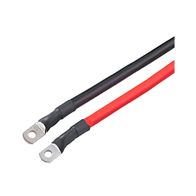 Votronic Hochstrom-Kabelsatz rot/schw 25 mm², 1 m lang für Inverter - 2268