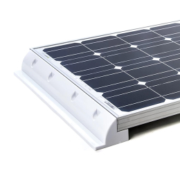 Solarmodul Halterung für Wohnmobile WOMOSP52W aus ABS Kunststoff weiss 52cm inkl. Schrauben