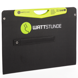 WATTSTUNDE® 100W SolarBuddy Solartasche WS100SB mit WSL 10.45 MPPTLladeregler