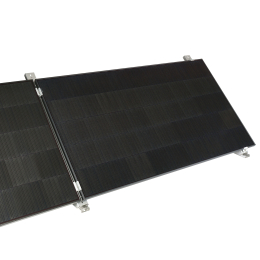 WATTSTUNDE® Flachdach Solarmodul Halterung Mittelstütze HST120V